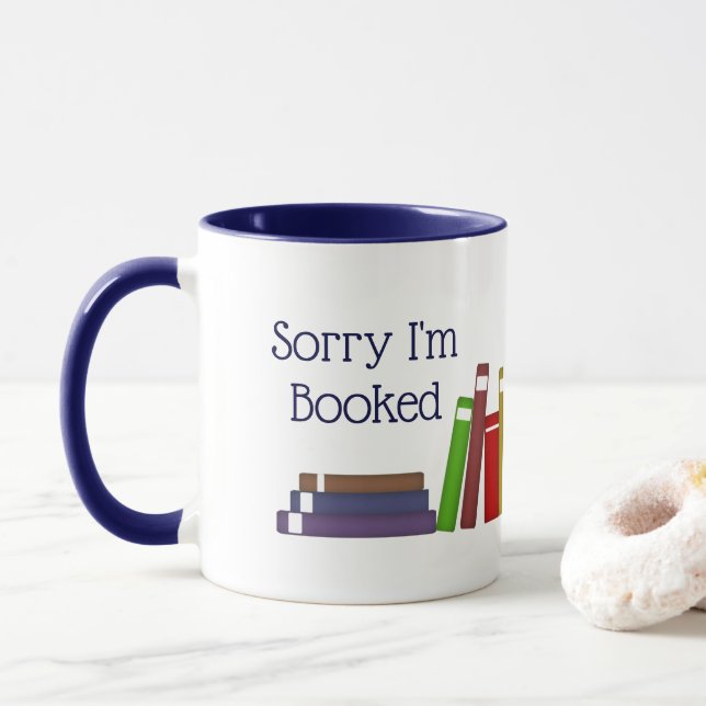 Lustiges trauriges bin ich gebuchte Tasse (Mit Donut)