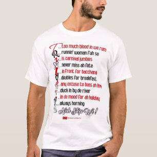 Lustiges trinidadisches Verhalten Trini Humor T-Shirt