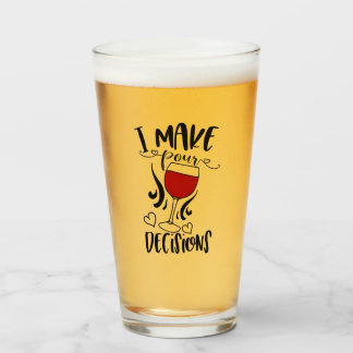 Lustiges trinkendes Wortspiel, das ich mache, Glas