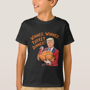 Lustiges Trump Gewinner Gewinner Truthahn Abendess T-Shirt
