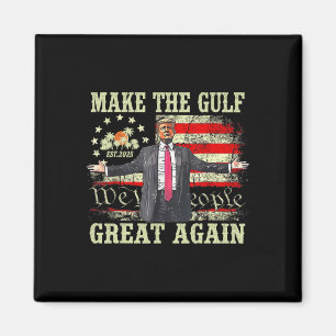 Lustiges Trump-Shirt: Mach den Golf wieder großart Magnet