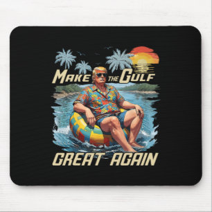 Lustiges Trump-Shirt: Mach den Golf wieder großart Mousepad