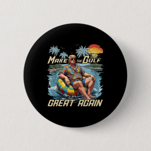 Lustiges Trump-Shirt: Macht den Golf großartig Tru Button