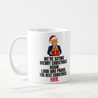 Lustiges Trump Weihnachtsgeschenk enorm Kaffeetasse
