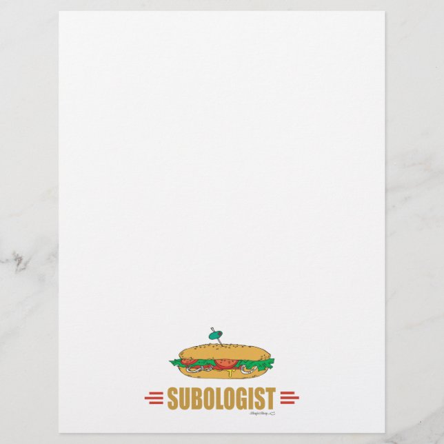 Lustiges U-Boot-Sandwich Flyer (Vorne)