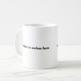 Lustiges | unbrauchbares Lappalien-Büffelleder der Kaffeetasse