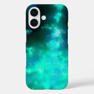 Lustiges und buntes Universum iPhone 16 Clip-Gehäu Hülle