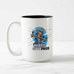 Lustiges und Inspirierendes Geschenk für einen Lin Zweifarbige Tasse