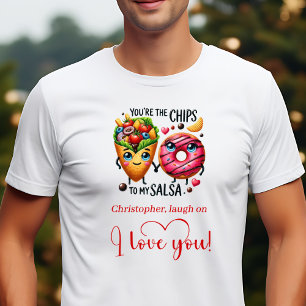Lustiges Valentinsgeschenk für Ehemann Food Quote T-Shirt