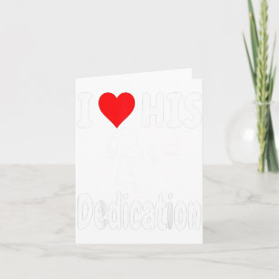 Lustiges Valentinstag-Paar passend Ich liebe seine Karte