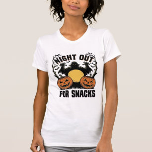 Lustiges Vampir-Shirt mit spookiger Kürbis-Nacht-K T-Shirt