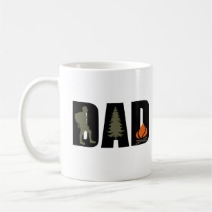 Lustiges Vatertagsgeschenk Camping Wandern Papa Kaffeetasse