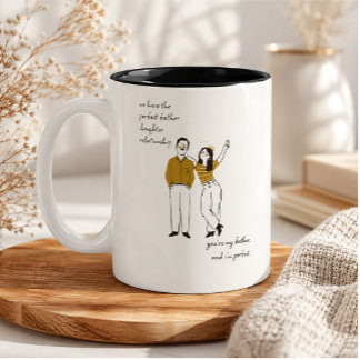 Lustiges Vatertagsgeschenk Zweifarbige Tasse