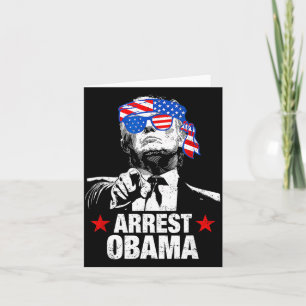 Lustiges Verhaften Obama 2025 Shirt Verhaften Obam Karte