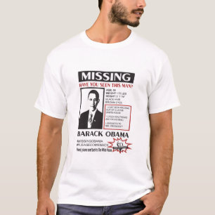 Lustiges vermisstes haben Sie gesehen diesem T-Shirt