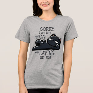 Lustiges verrücktes Wortkunst-T-Shirt Lustiger ver Tri-Blend Shirt