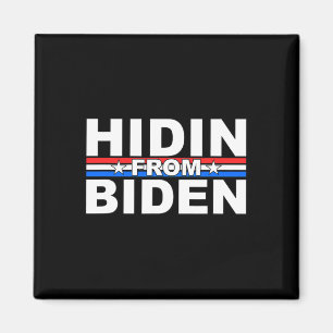 Lustiges Verstecken vor Biden - Anti Joe - Trump Magnet