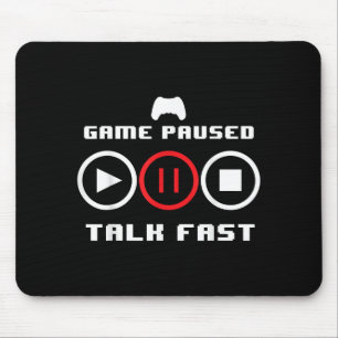 Lustiges Videospiel-Design für Männer Frauen Video Mousepad