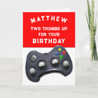Lustiges Videospieler-Geburtstagsgeschenk