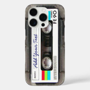 Lustiges Vintage 80er Retro Musik Kassettenband iPhone 16 Pro Hülle