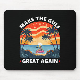 Lustiges Vintage-Trump-Shirt Mach den Golf wieder Mousepad