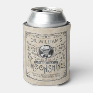 Lustiges Vintages Moonshine Dosenkühler