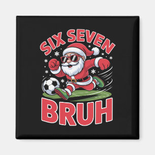 Lustiges Weihnachten 67 Meme Bruh Fußball Santa Xm Magnet