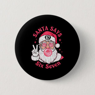 Lustiges Weihnachten 67 Meme Gehirn Fäule Santa Cl Button