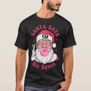 Lustiges Weihnachten 67 Meme Gehirn Fäule Santa Cl T-Shirt
