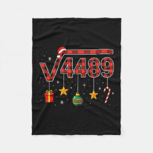 Lustiges Weihnachten 6 7 Six Seven Meme Quadratwur Fleecedecke