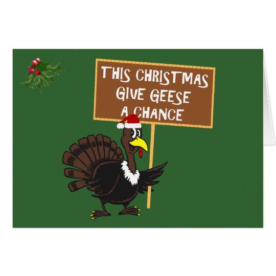 Lustiges Weihnachten die Türkei Karte