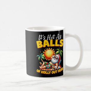 Lustiges Weihnachten im Juli Hawaii Santa Strand S Kaffeetasse