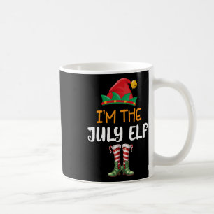 Lustiges Weihnachten im Juli, ich bin der Juli-Elf Kaffeetasse