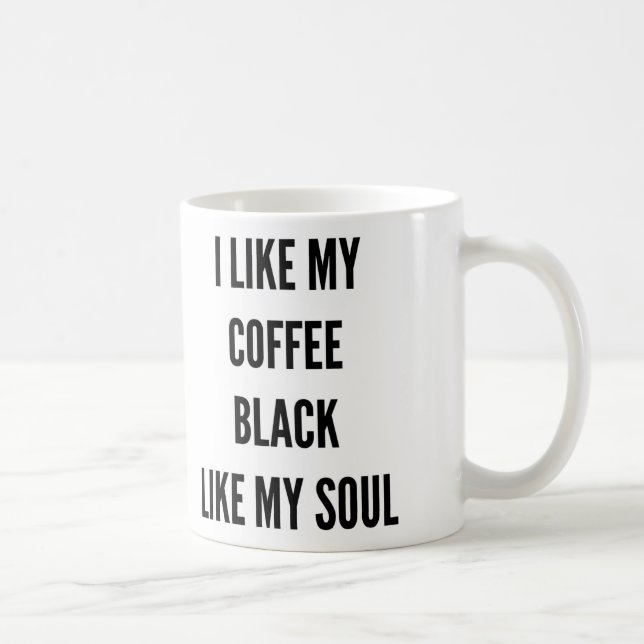 Lustiges Weihnachten mag ich mein Kaffeeschwarzes Kaffeetasse (Rechts)