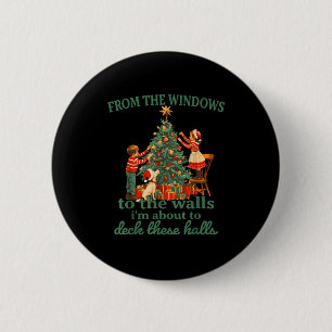 Lustiges Weihnachten Von Den Fenstern Bis Zu Den W Button