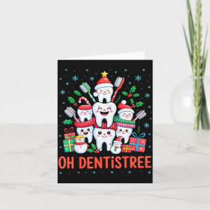 Lustiges Weihnachten Zahnarzt Xmas Dental Oh Denti Karte
