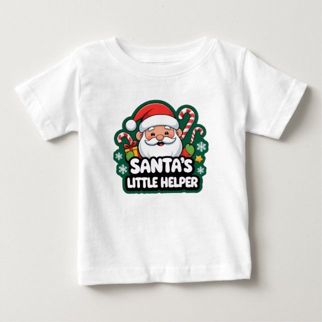 Lustiges Weihnachts-T-Shirt für Kinder Baby T-shirt (Vorderseite)