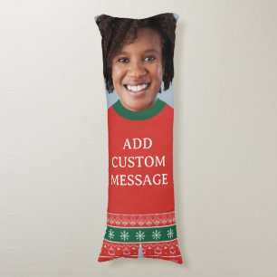 Lustiges Weihnachtsgeschenk Frau Individuelles Ges Seitenschläferkissen