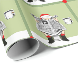 Lustiges Weihnachtsgeschenk für White Elephant Geschenkpapier
