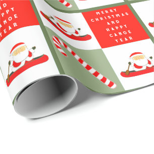 Lustiges Weihnachtsgeschenk Geschenkpapier