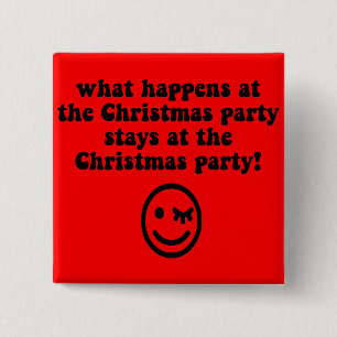 Lustiges WeihnachtsParty Button