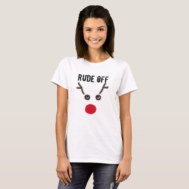 Lustiges WeihnachtsShirt T-Shirt (Vorne ganz)