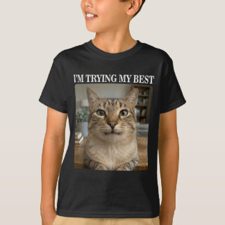 Lustiges weinendes Katzen-Meme für Männer Frauen K T-Shirt