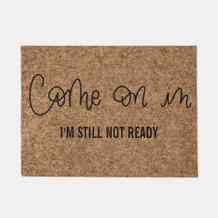 Lustiges Willkommen Fußmatte