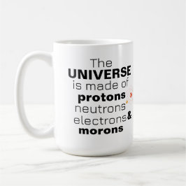 Lustiges Wissenschaftsuniversum Protonen Neutronen Kaffeetasse