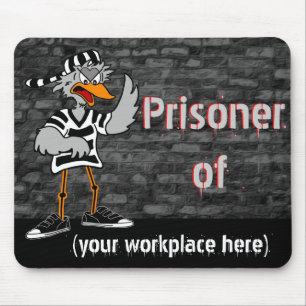 Lustiges Workaholic mousepad