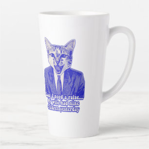 Lustiges wütendes Katzen-Meme für Katzenliebhaber Milchtasse