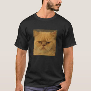 Lustiges wütendes persisches Katzen-Gesicht-Meme u T-Shirt