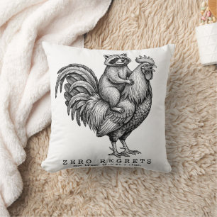 Lustiges Zero-Regrets-Hahn-Huhn-Kissen Kissen