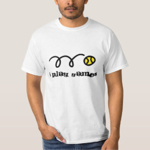Lustiges Zitat des Tennis auf T - Shirt